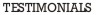 Testimonials
